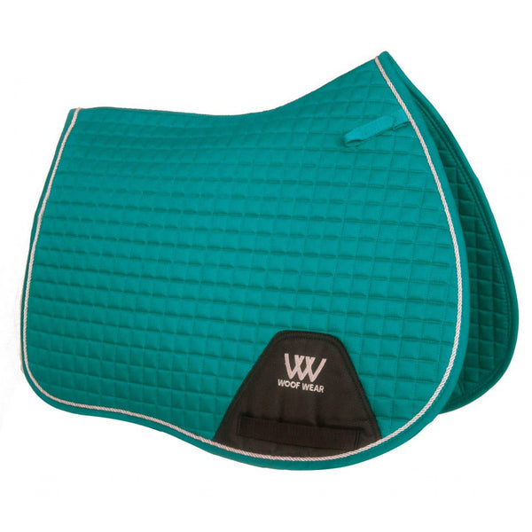 WOOF Color Fusion CLOSE CONTACT English Saddle Pad - 1 Left Ocean