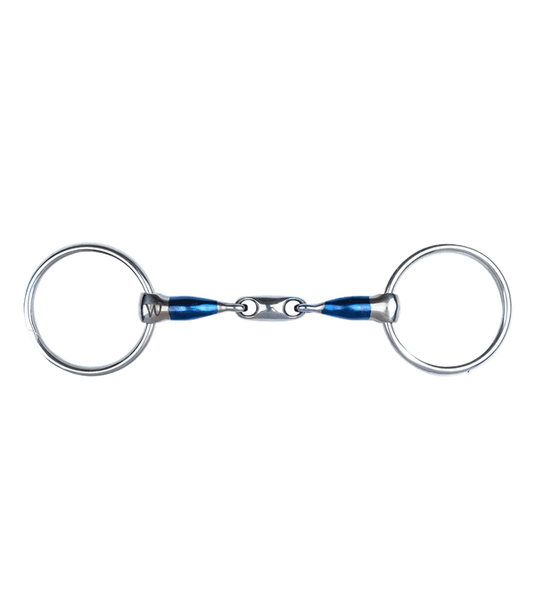 Waldhausen Double Jointed Anatomic Sweet Iron Loose Ring Snaffle