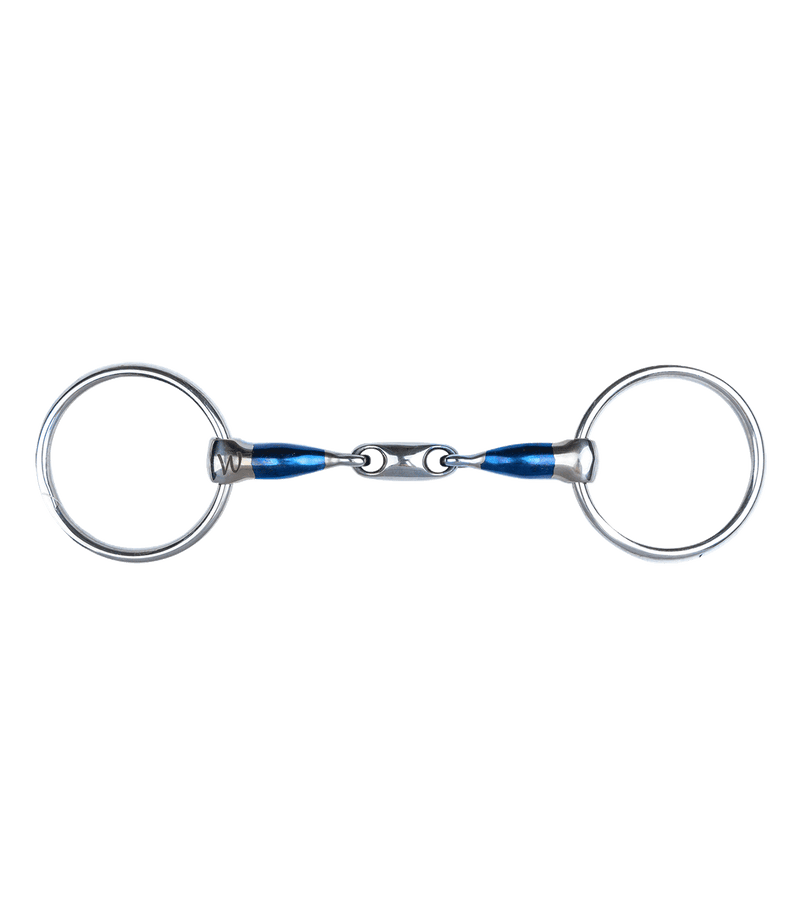 Waldhausen Double Jointed Anatomic Sweet Iron Loose Ring Snaffle