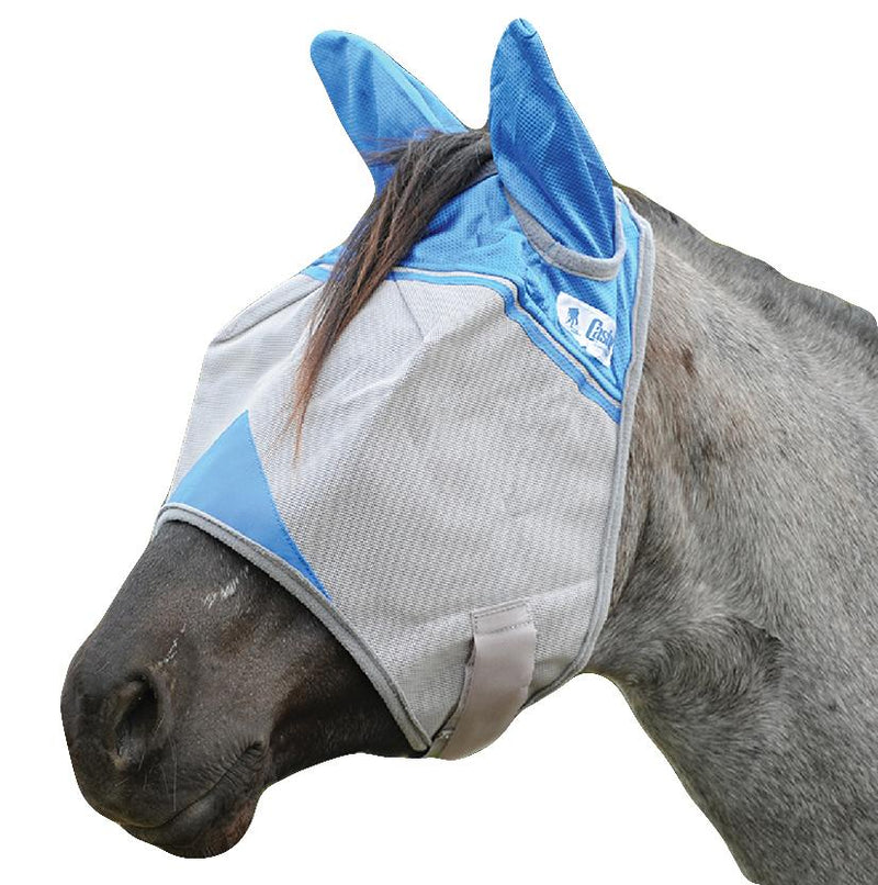 Cashel Crusader Pattern Fly Mask with Ears