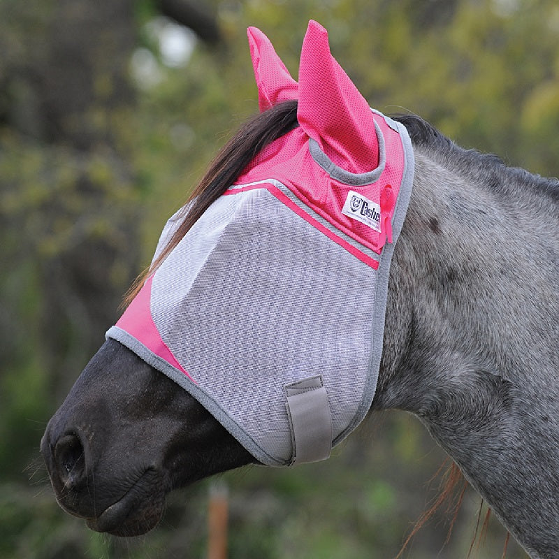 Cashel Crusader Pattern Fly Mask with Ears